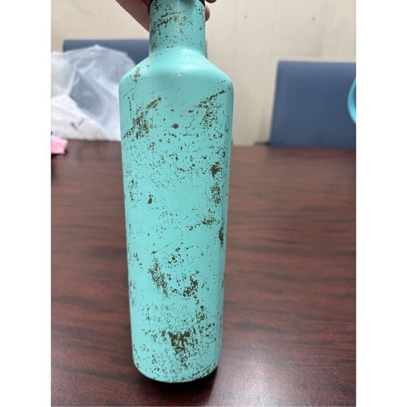 Corkcicle Bail Blue 25oz Bottle with Straw - Picture 3 of 8